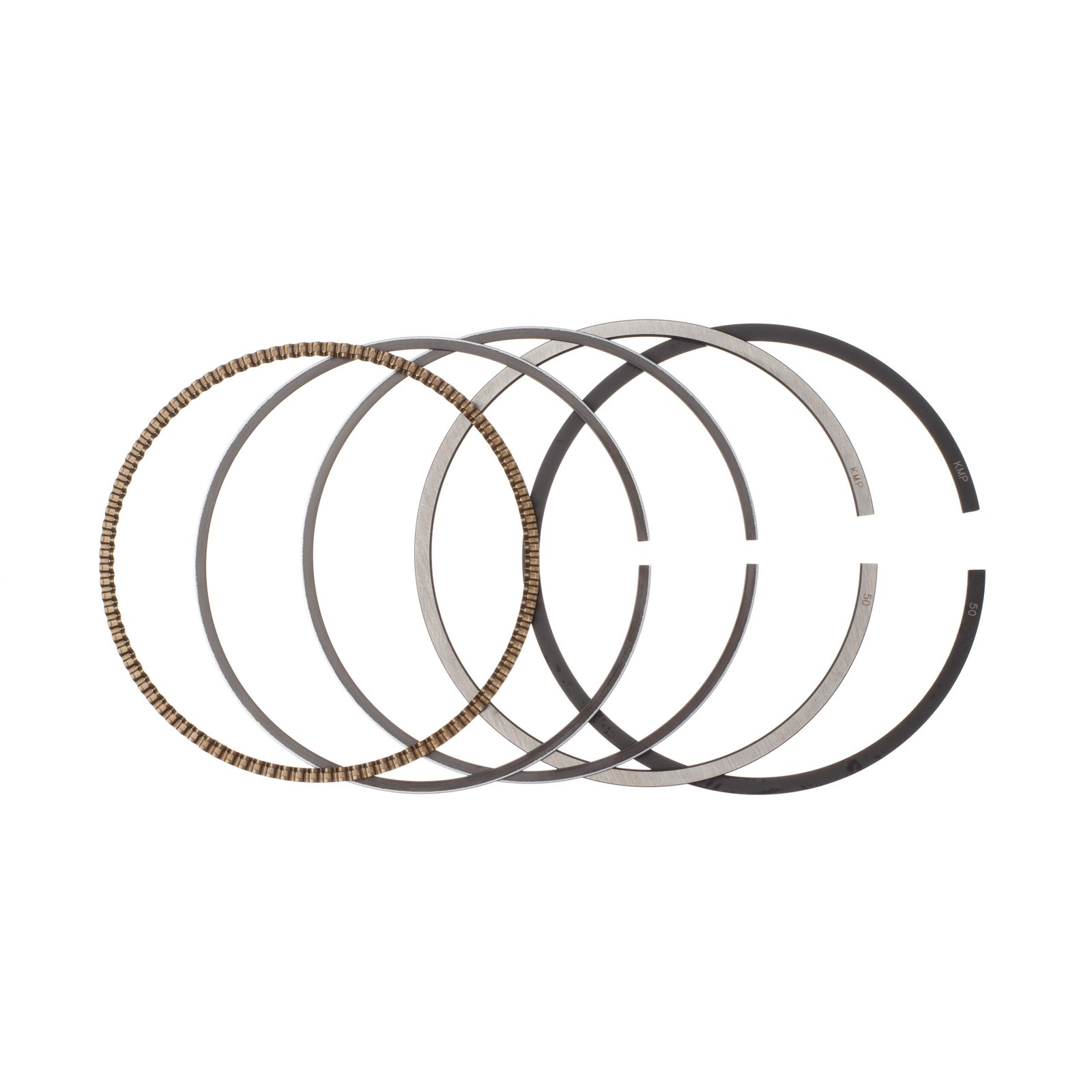 Anel de pistão 1.00 para Biz 100 de 1998 a 2005, Pop 100, Biz 100 e C 100 Dream