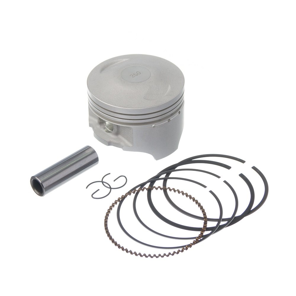 Kit pistão com anel premium para aumento de 150 cc de 65.50 mm para Bros 150 OHC de 2003 a 2005 de competição, com sobremedida de 2.00 mm
