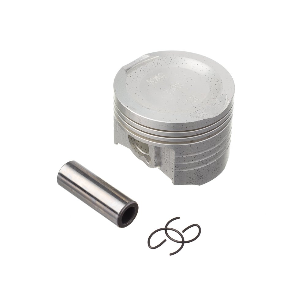 Pistão com pino e trava para CG 125 de 2009 a 2018, Bros 125, com sobremedida de 2.00 mm