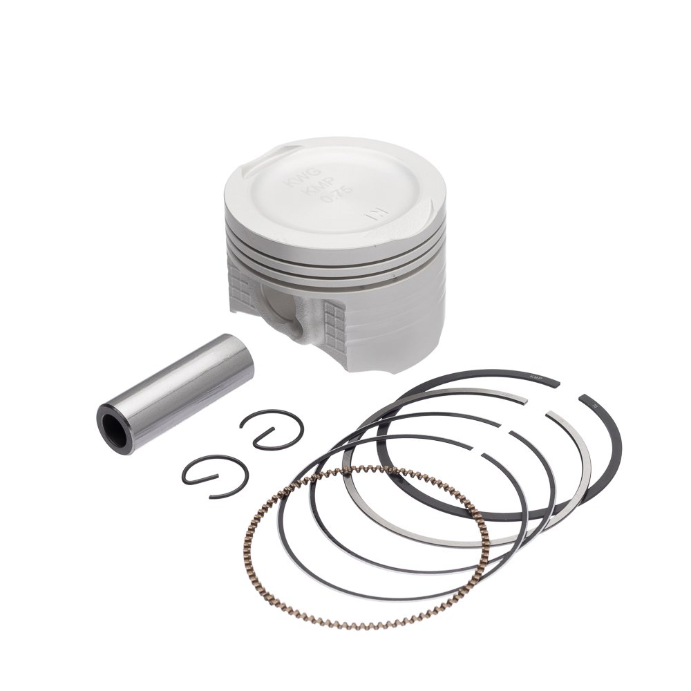 Kit pistão com anel para CG 125 de 2009 a 2018, Bros 125, com sobremedida de 0.75 mm