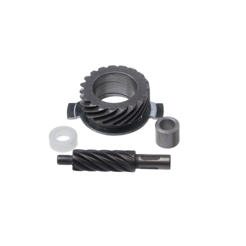 Kit engrenagem do velocímetro com pinhão e motriz para Biz 125 KS e Pop 100