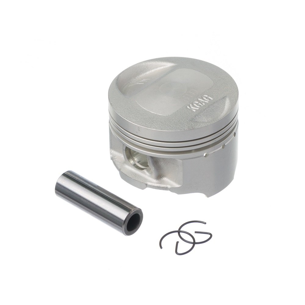 Pistão para aumento de 150 cc, com pino e trava 62 mm para CG 125-150 de 2002 a 2008 competição, sobremedida de 5.00 mm