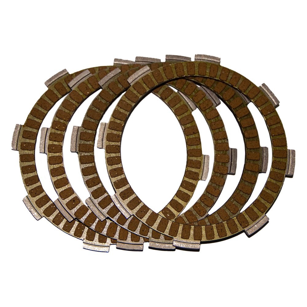 Jogo de discos de embreagem sinterizados com 4 peças para Biz 100 de 1998 a 2005, C100 Dream e Biz 100