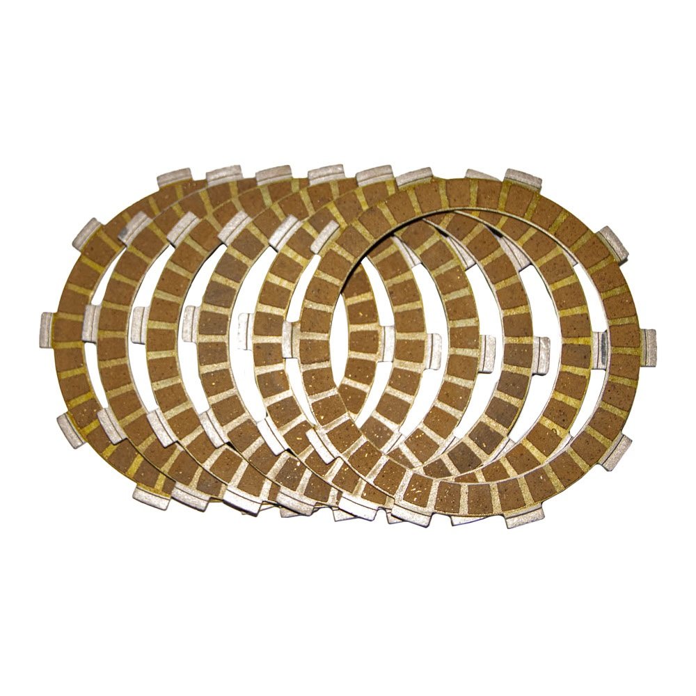 Jogo de discos de embreagem sinterizados com 6 peças para CBX 250 Twister de 2001 a 2008 e XR 250