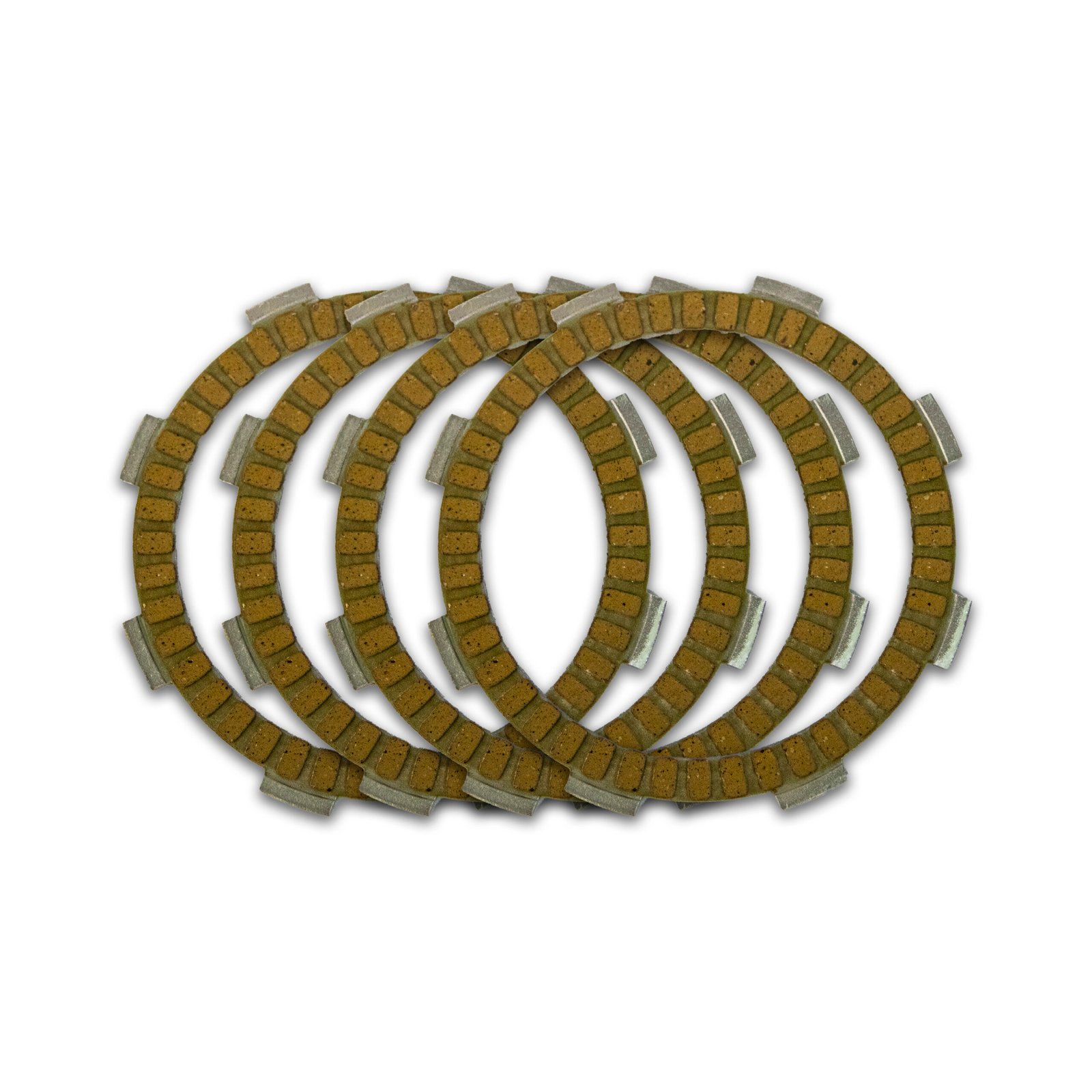 Jogo de discos de embreagem sinterizados com 4 peças para Biz 125