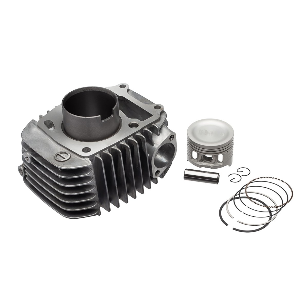 Kit cilindro KMP com pistão e anel para Biz 125 de 2009 a 2024 INJ