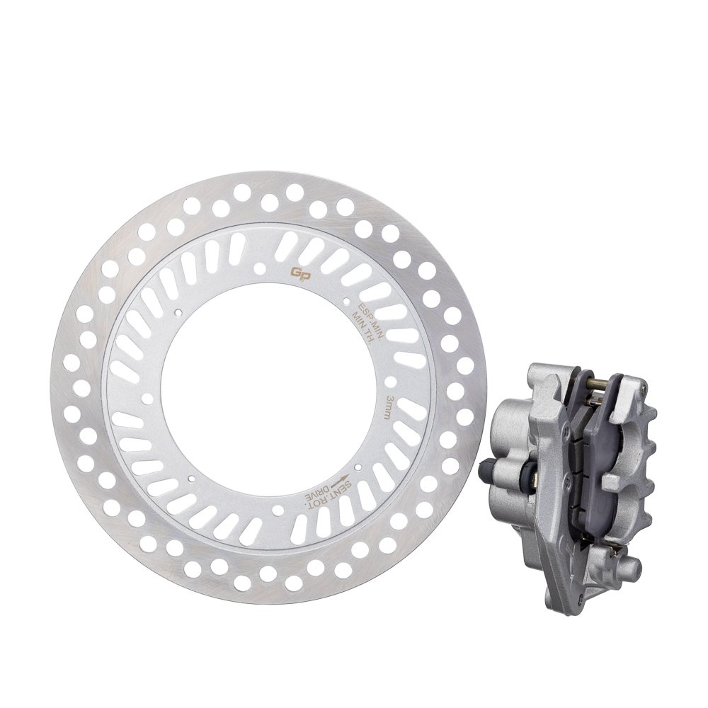 Disco de freio dianteiro com caliper (pinça) e pastilha para XR 250 Tornado de 2001 a 2008, NX 200 e XR 200