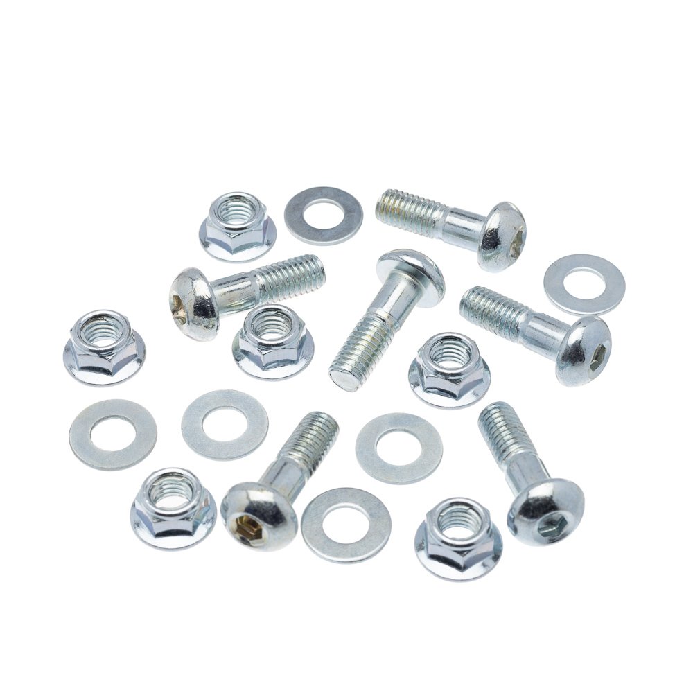 Kit parafusos da coroa com porcas 18 peças para Bros 160 de 2016 a 2025, XRE 190 e Bros 125