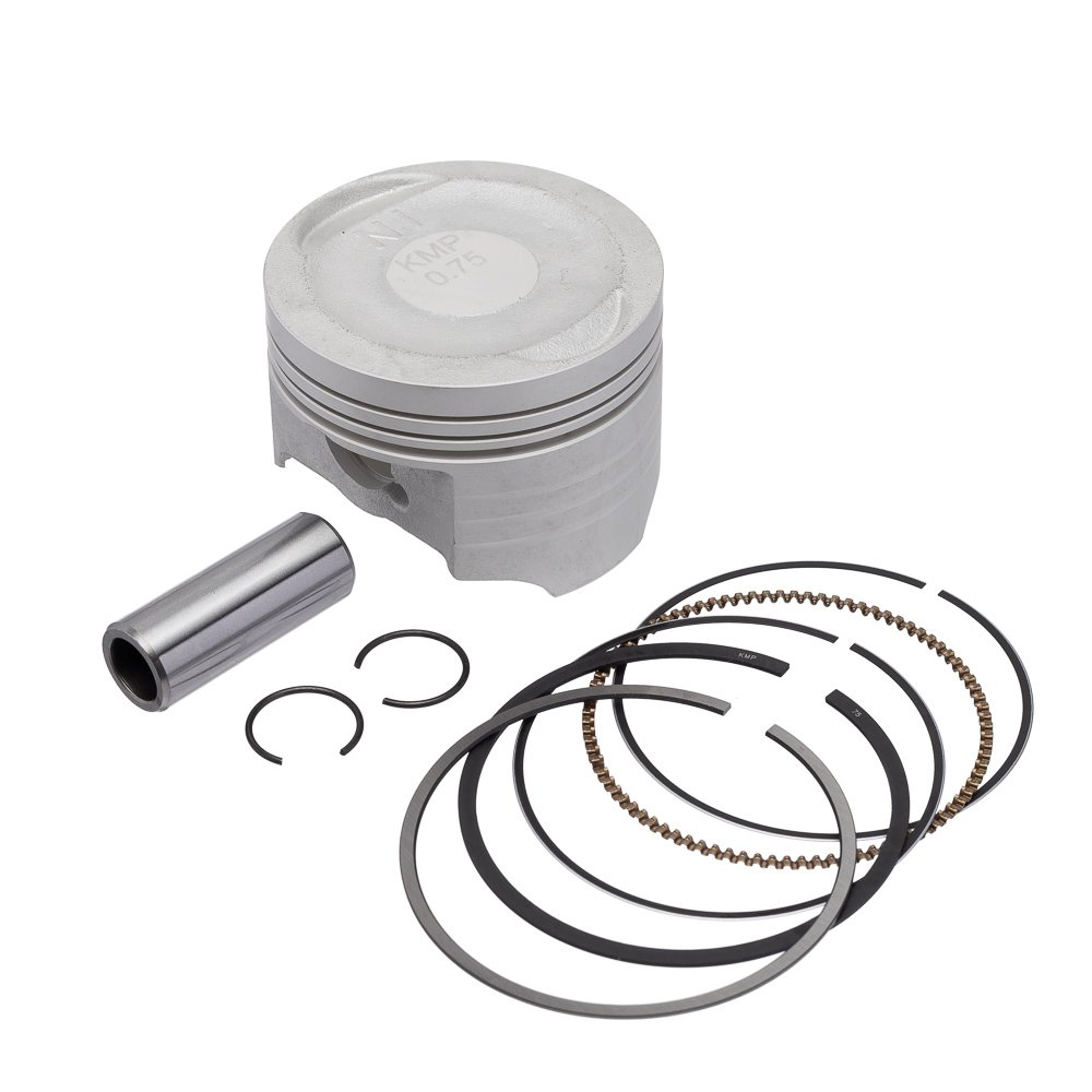 Kit pistão com anel para Scooter Elite 125 de 2018 a 2025, com sobremedida de 0.75 mm