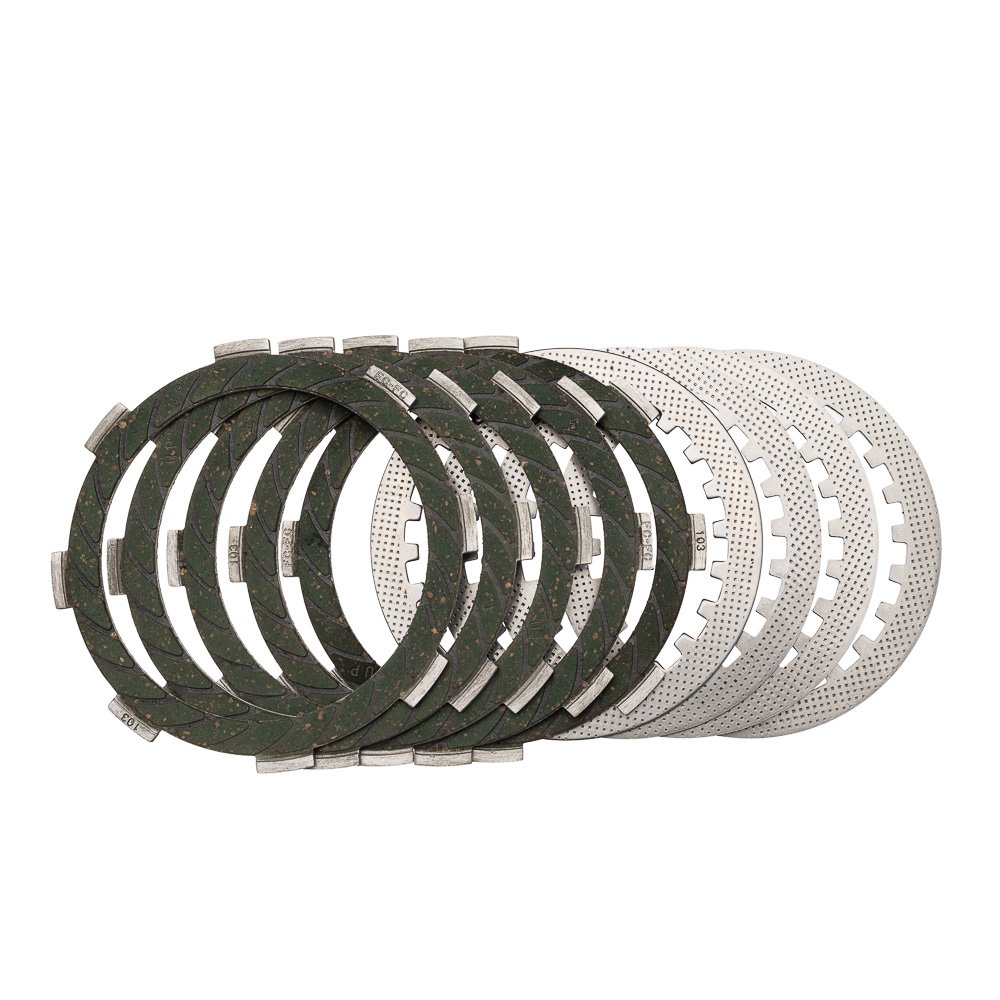 Kit discos embreagem competição 9 peças para CG 125 de 1976 a 2008