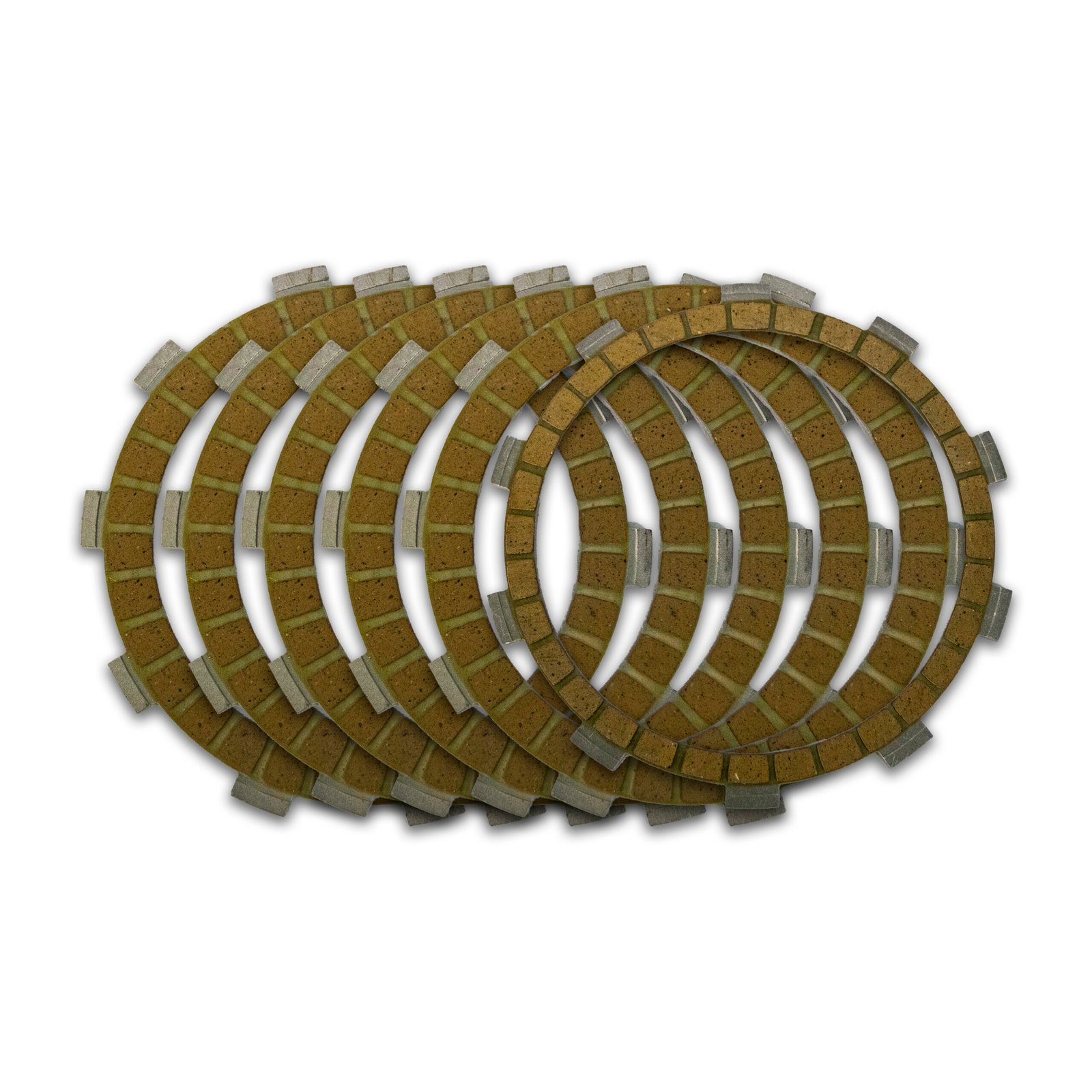 Jogo de discos de embreagem sinterizados com 6 peças para Fazer 250 de 2006 a 2025, Lander 250 e Tenere 250