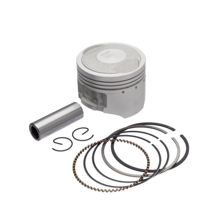 1211920 Kit pistão com anel para YBR Factor 125 de 2017 a 2025 INJ, com sobremedida de 0.50 mm - Imagem 1
