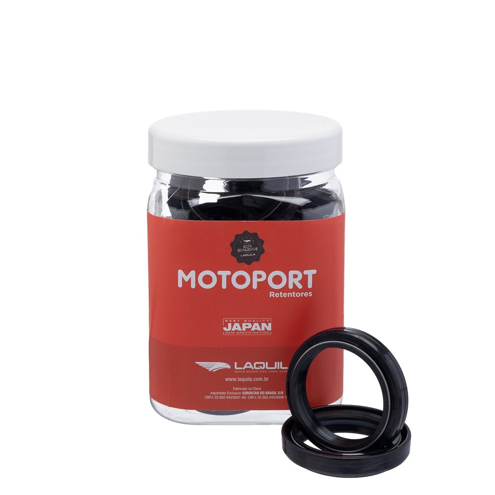 Pote com retentores de bengala inferior de óleo para Fazer 250 de 2018 a 2025 e FZ15