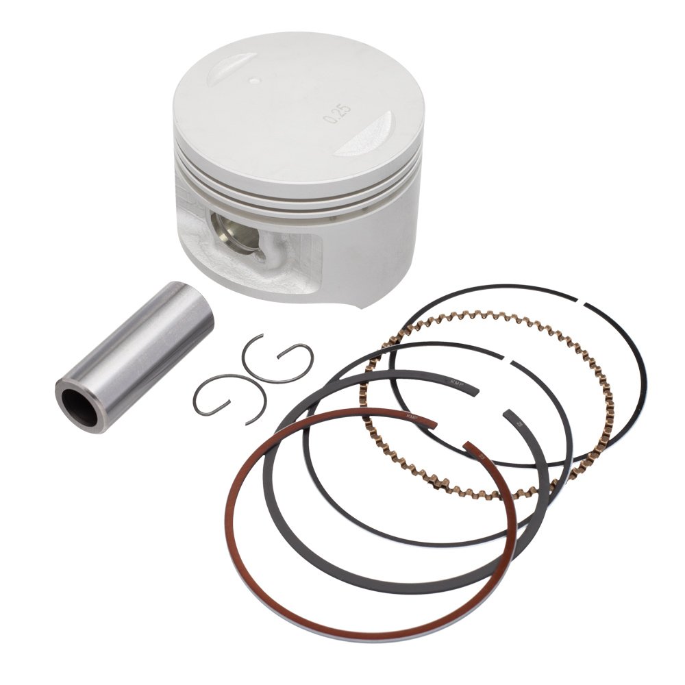 Kit pistão com anel para Yes 125 de 2004 a 2025, Intruder 125, com sobremedida de 0.25 mm