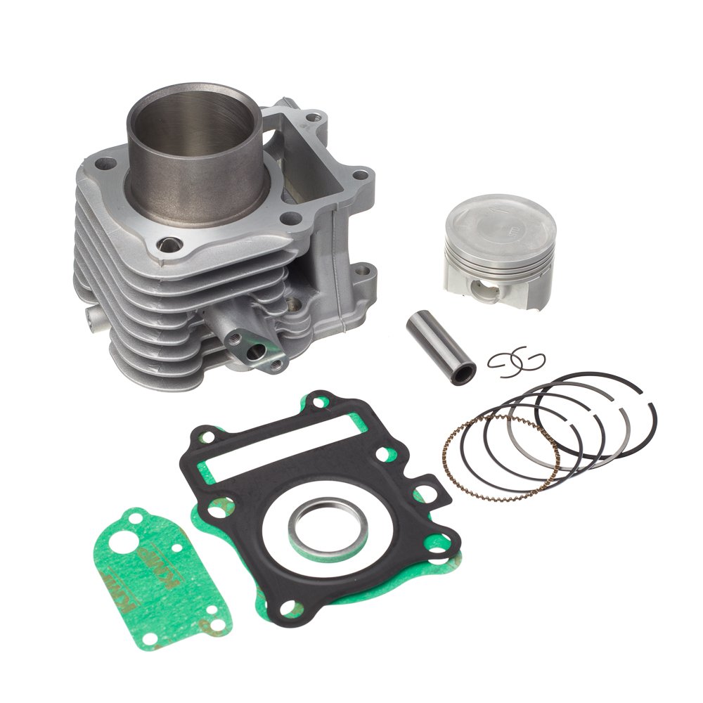 Kit cilindro completo KMP com pistão, anel e junta Kit A para Scooter Burgman 125 AN de 2005 a 2010