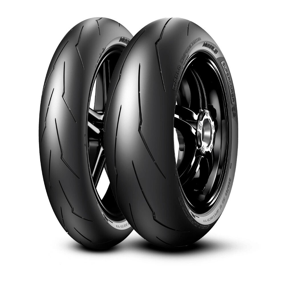 Pneu traseiro 180/55ZR17 Diablo Supercorsa SP V3 TL 73W para Honda Hornet 600, Honda CBR 650R