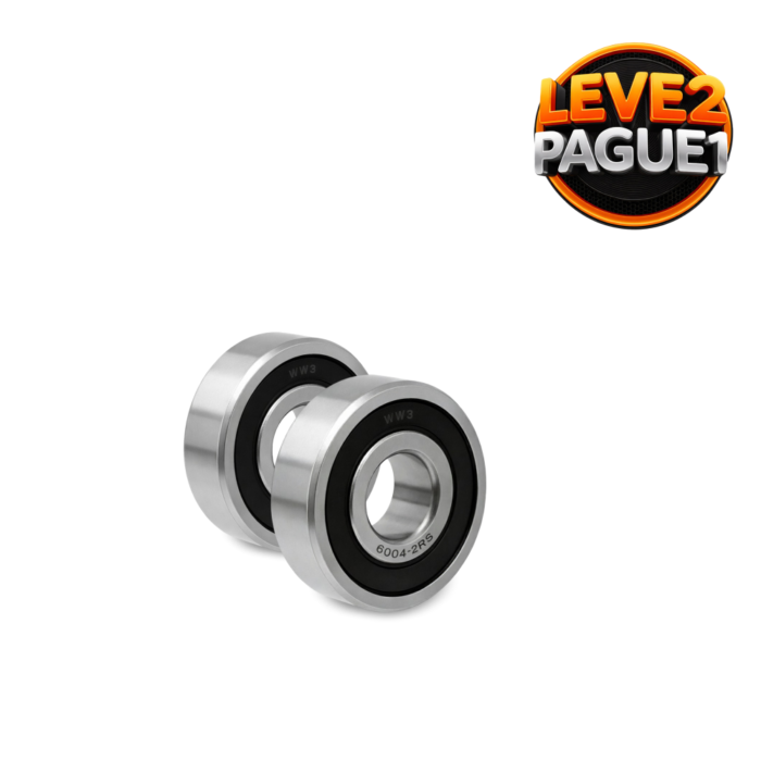 6004 Rolamento 6004 2RS - 2 UNIDADES (PROMOÇÃO PIX) - Imagem 1