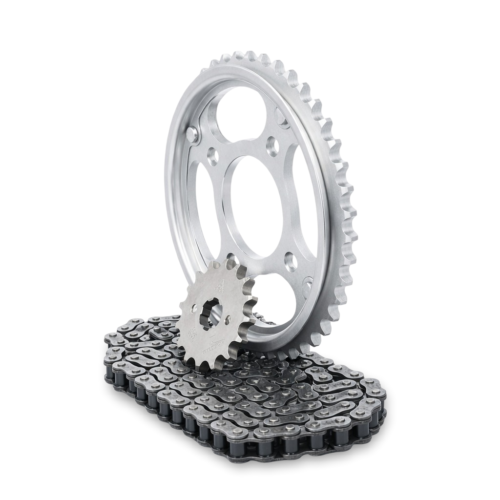 Kit transmissão relacão para CG 150 de 2004 a 2025 - 428Hx118Lx43Tx16T